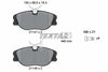 Textar Brake Pads Full Set Of 4 Front With Brake Caliper Screws 2114703 thumbnail