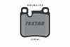 Textar Brake Pads Set Brake Pads Full Set Of 4 Rear 2116301 thumbnail