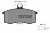 Textar Brake Pads Full Set Of 4 Front With Brake Caliper Screws 2117002 thumbnail