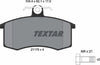 Textar Brake Pads Full Set Of 4 Front With Brake Caliper Screws 2117002 thumbnail