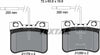 Textar Brake Pads Full Set Of 4 Front 2117902 thumbnail