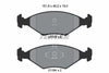 Textar Brake Pads Full Set Of 4 Front 2119301 thumbnail
