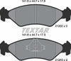 Textar Brake Pads Full Set Of 4 Front 2120203 thumbnail