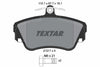 Textar Brake Pads Full Set Of 4 Front With Brake Caliper Screws 2121702 thumbnail