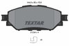 Textar Brake Pads Full Set Of 4 Front With Accessories 2123401 thumbnail