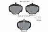Textar Brake Pads Set Brake Pads Full Set Of 4 Rear 2123701 thumbnail