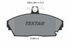 Textar Brake Pads Full Set Of 4 Front 2124502 thumbnail