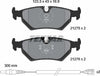 Textar Brake Pads Set Brake Pads Full Set Of 4 Rear 2127501 thumbnail