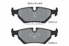 Textar Brake Pads Set Brake Pads Full Set Of 4 Rear 2127504 thumbnail