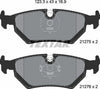 Textar Brake Pads Set Brake Pads Full Set Of 4 Rear 2127504 thumbnail