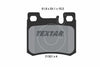 Textar Brake Pads Set Brake Pads Full Set Of 4 Rear 2130103 thumbnail