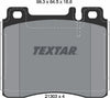Textar Brake Pads Full Set Of 4 Front 2130304 thumbnail