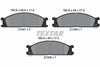 Textar Brake Pads Full Set Of 4 Front 2134702 thumbnail