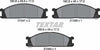 Textar Brake Pads Full Set Of 4 Front 2134702 thumbnail