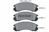 Textar Brake Pads Full Set Of 4 Front 2136301 thumbnail