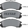 Textar Brake Pads Full Set Of 4 Front 2136301 thumbnail