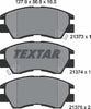 Textar Brake Pads Full Set Of 4 Front 2137301 thumbnail