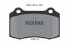 Textar Brake Pads Full Set Of 4 Front Rear 2138102 thumbnail