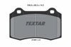 Textar Brake Pads Full Set Of 4 Front 2138104 thumbnail