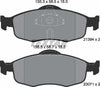 Textar Brake Pads Full Set Of 4 Front 2139408 thumbnail