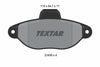 Textar Brake Pads Full Set Of 4 Front 2143602 thumbnail
