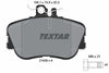 Textar Brake Pads Full Set Of 4 Front With Brake Caliper Screws 2143905 thumbnail