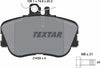 Textar Brake Pads Full Set Of 4 Front With Brake Caliper Screws 2143905 thumbnail