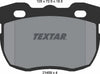 Textar Brake Pads Full Set Of 4 Front 2145901 thumbnail