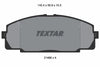 Textar Brake Pads Full Set Of 4 Front 2146801 thumbnail