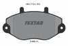 Textar Brake Pads Full Set Of 4 Front 2146901 thumbnail