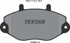 Textar Brake Pads Full Set Of 4 Front 2146901 thumbnail