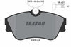 Textar Brake Pads Full Set Of 4 Front With Brake Caliper Screws 2147902 thumbnail