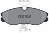 Textar Brake Pads Full Set Of 4 Front With Brake Caliper Screws 2148101 thumbnail