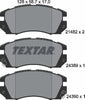 Textar Brake Pads Full Set Of 4 Front 2148202 thumbnail