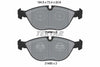 Textar Brake Pads Full Set Of 4 Front 2148401 thumbnail