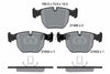 Textar Brake Pads Full Set Of 4 Front 2148602 thumbnail