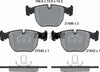 Textar Brake Pads Full Set Of 4 Front 2148602 thumbnail