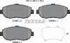 Textar Brake Pads Full Set Of 4 Front 2149001 thumbnail