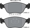 Textar Brake Pads Full Set Of 4 Front 2149201 thumbnail