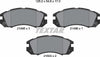 Textar Brake Pads Full Set Of 4 Front 2149501 thumbnail
