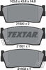 Textar Brake Pads Full Set Of 4 Front 2150001 thumbnail