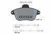 Textar Brake Pads Full Set Of 4 Front 2150701 thumbnail