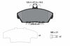 Textar Brake Pads Full Set Of 4 Front With Brake Caliper Screws 2151504 thumbnail