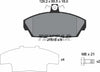 Textar Brake Pads Full Set Of 4 Front With Brake Caliper Screws 2151504 thumbnail