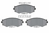 Textar Brake Pads Full Set Of 4 Front 2152601 thumbnail