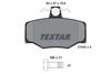 Textar Brake Pads Full Set Of 4 Rear With Brake Caliper Screws 2154501 thumbnail