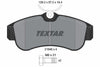 Textar Brake Pads Full Set Of 4 Front 2154601 thumbnail