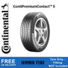 Continental Premium Contact 5 215/55 R17 94V Tyre Summer EU Label C/A 71dB thumbnail