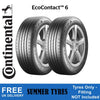 Continental Ecocontact 6 215/55 R17 94V Tyre Summer EU Label A/A 71dB Set of 2 - Free Delivery thumbnail