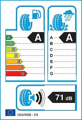 Continental Ecocontact 6 215/55 R17 94V Tyre Summer EU Label A/A 71dB Set of 2 - Free Delivery - image 3
